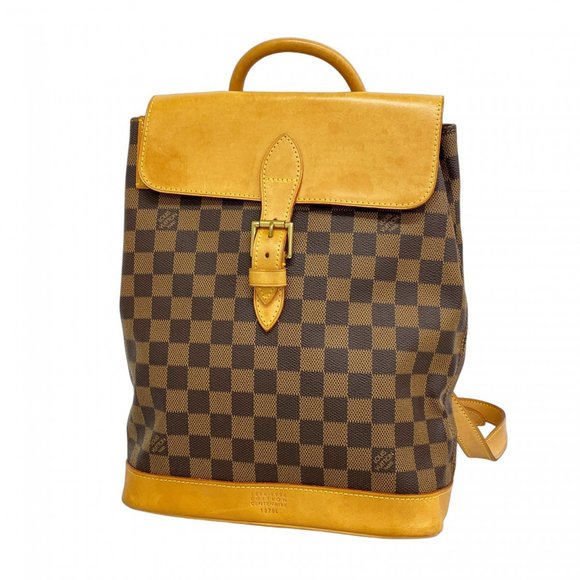LOUIS VUITTON Brown Damier Backpack - Picture 1 of 13